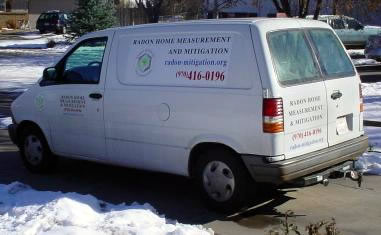 Radon Home Measurement & Mitigation Van